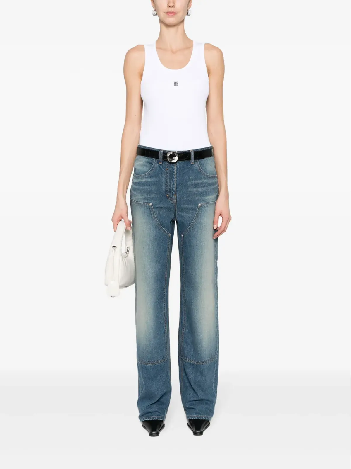 Givenchy ストレートジーンズ ブルー - 画像2