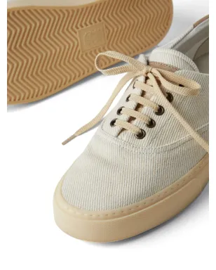 Brunello Cucinelli ブランド入り ヒールカウンター コットン スニーカー - サムネイル4
