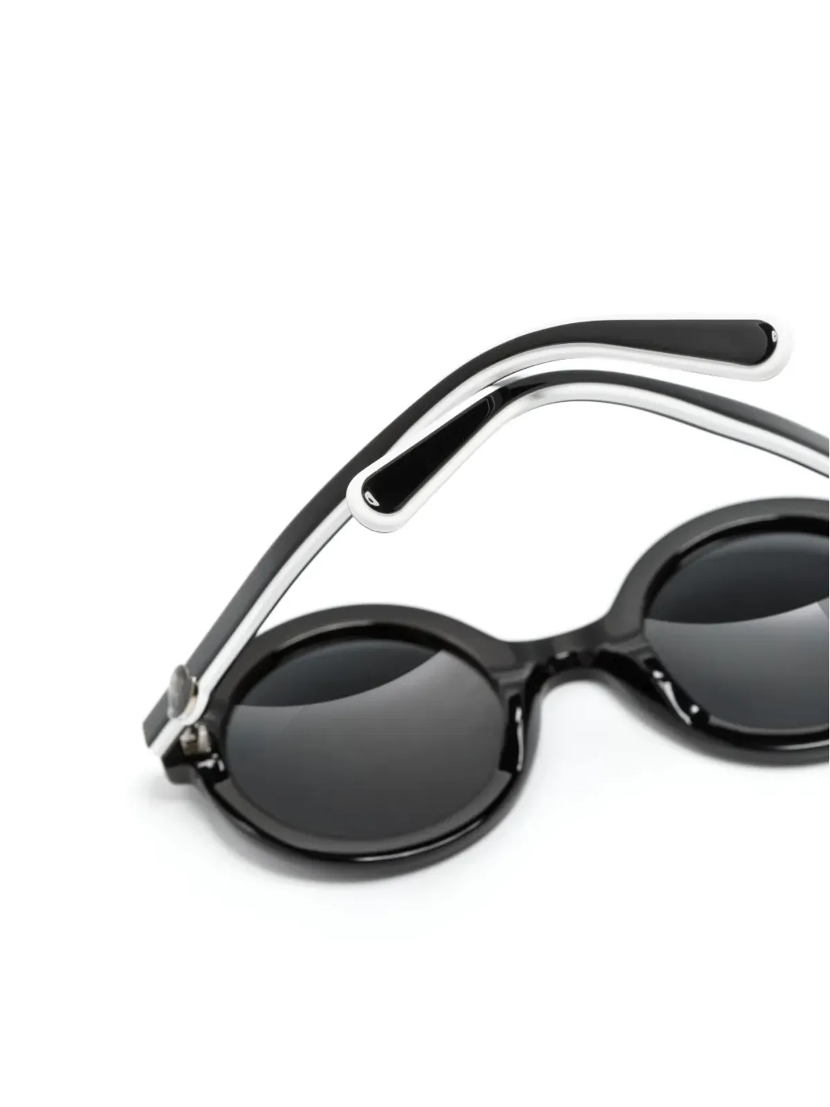 Moncler Eyewear オービット ラウンドフレーム サングラス - 画像3