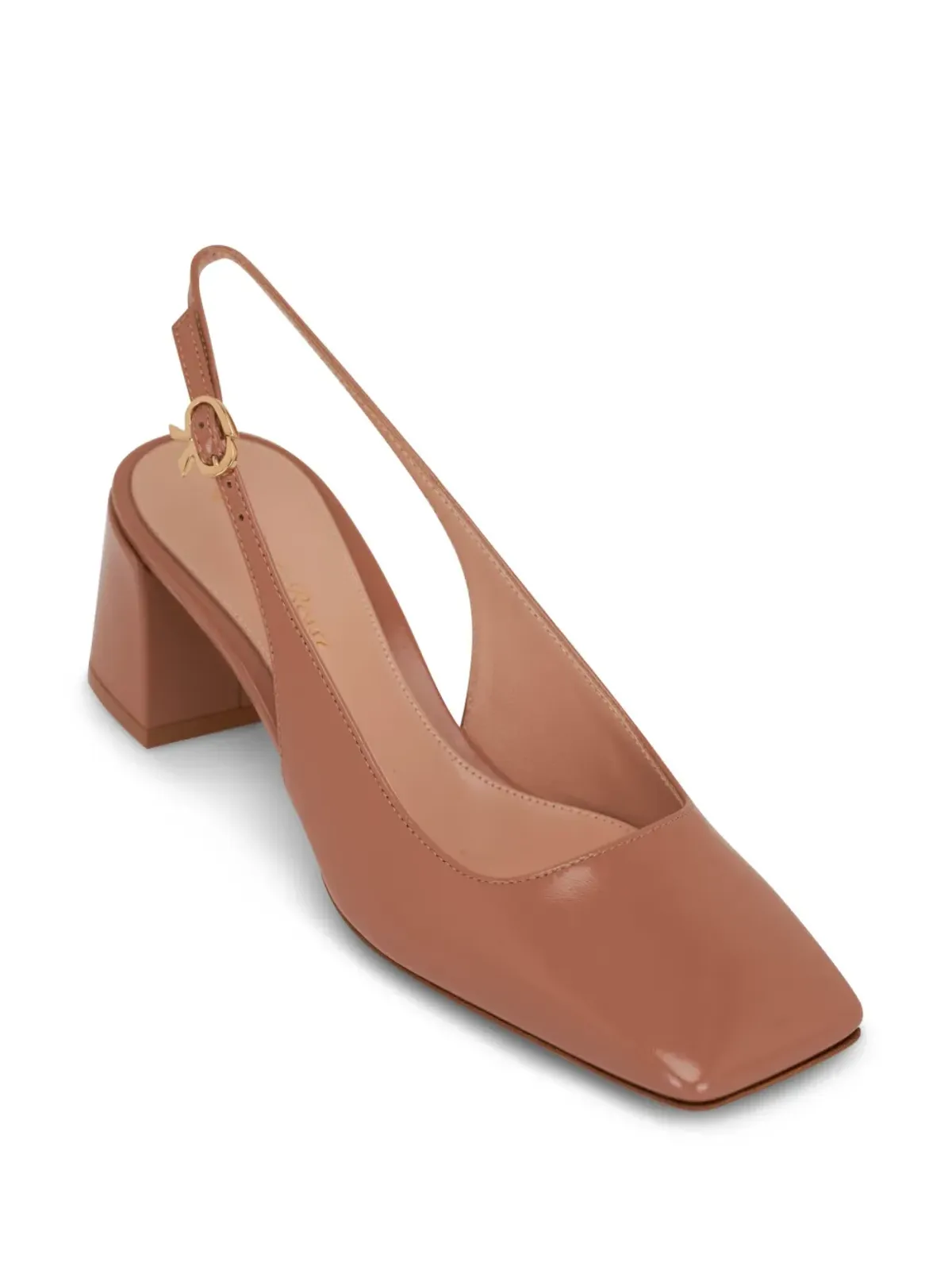 Gianvito Rossi プラリーヌ レザー パンプス - 画像2