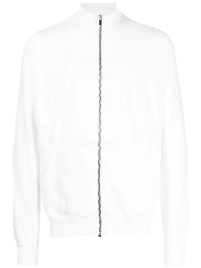Rick Owens DRKSHDW Rick Owens DRKSHDW ロゴエンボス ジップフロント コットンジャケットの商品画像