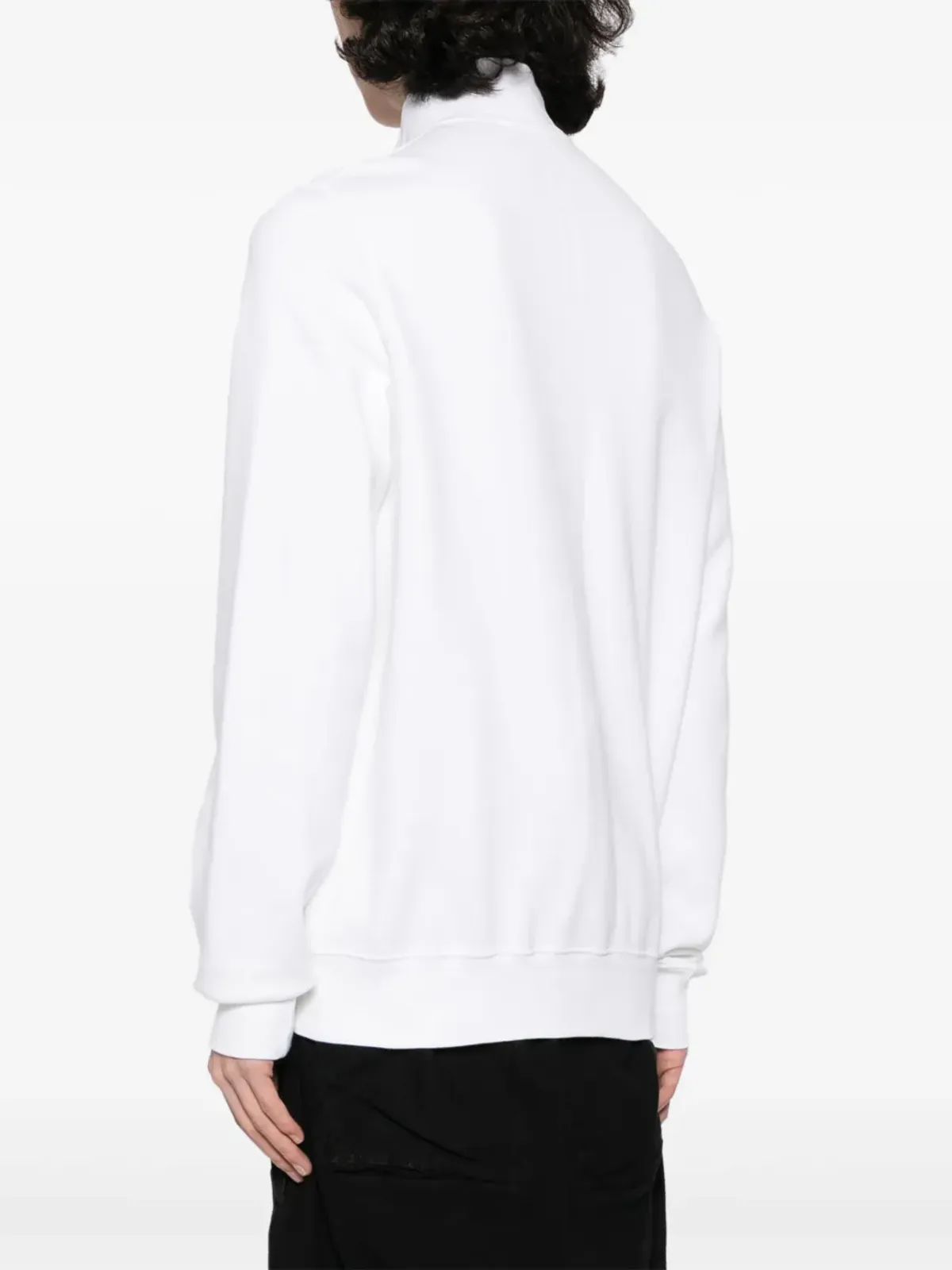Rick Owens DRKSHDW ロゴエンボス ジップフロント コットンジャケット - 画像4