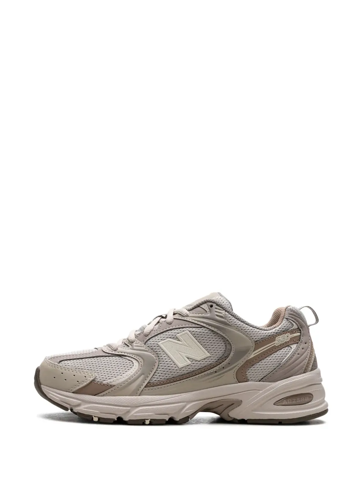 New Balance ローカット レザー×メッシュ スニーカー - 画像5