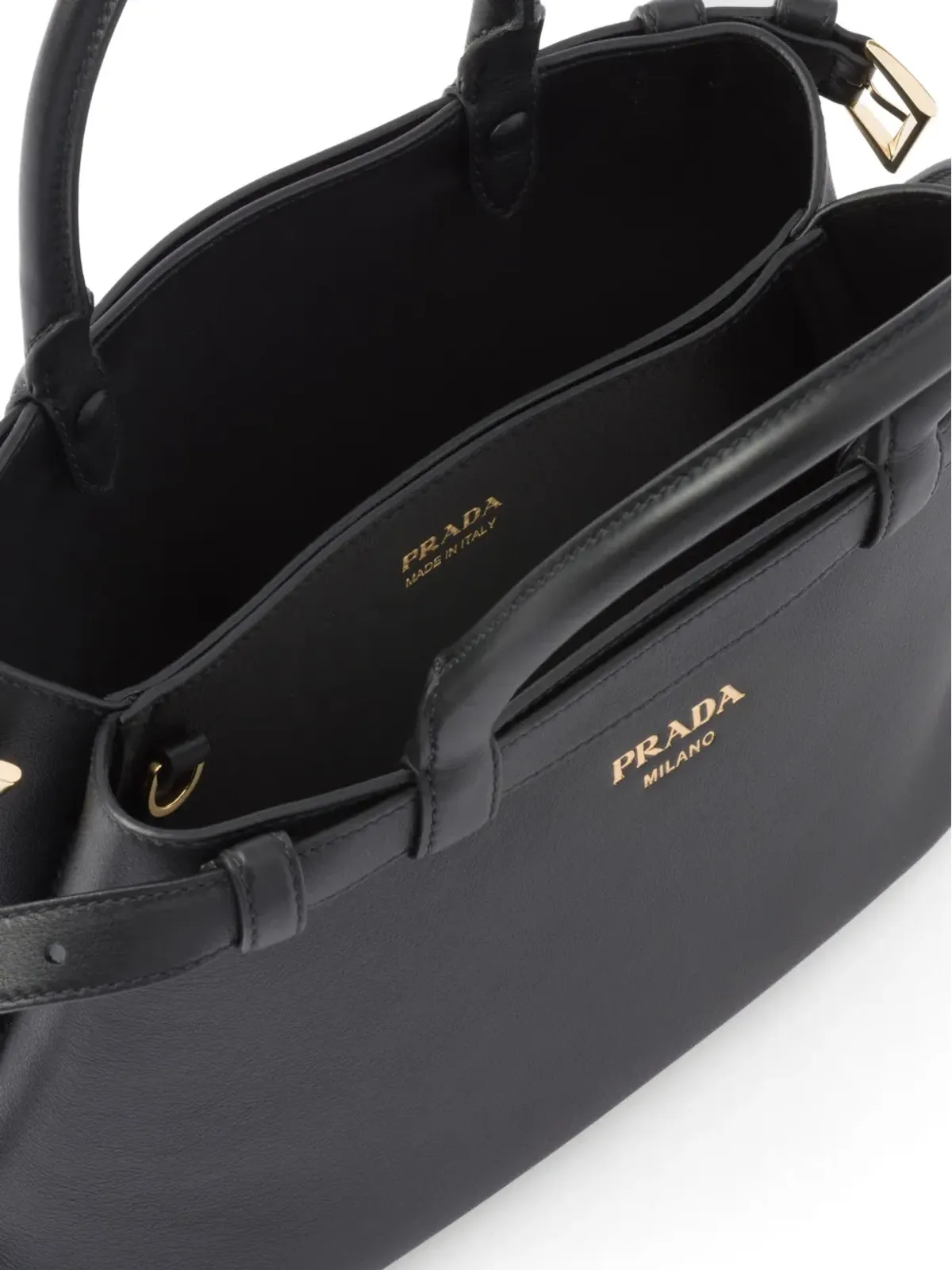 Prada バックル付きトートバッグ - 画像5