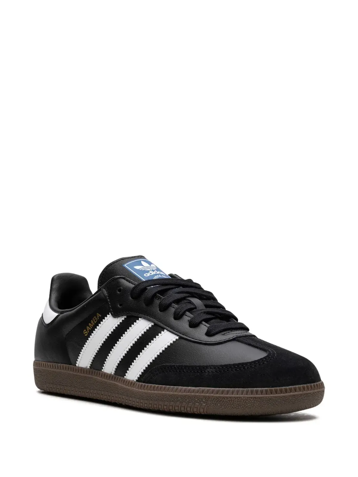 adidas Samba OG ブラック/クリアグラナイト スニーカー - 画像2