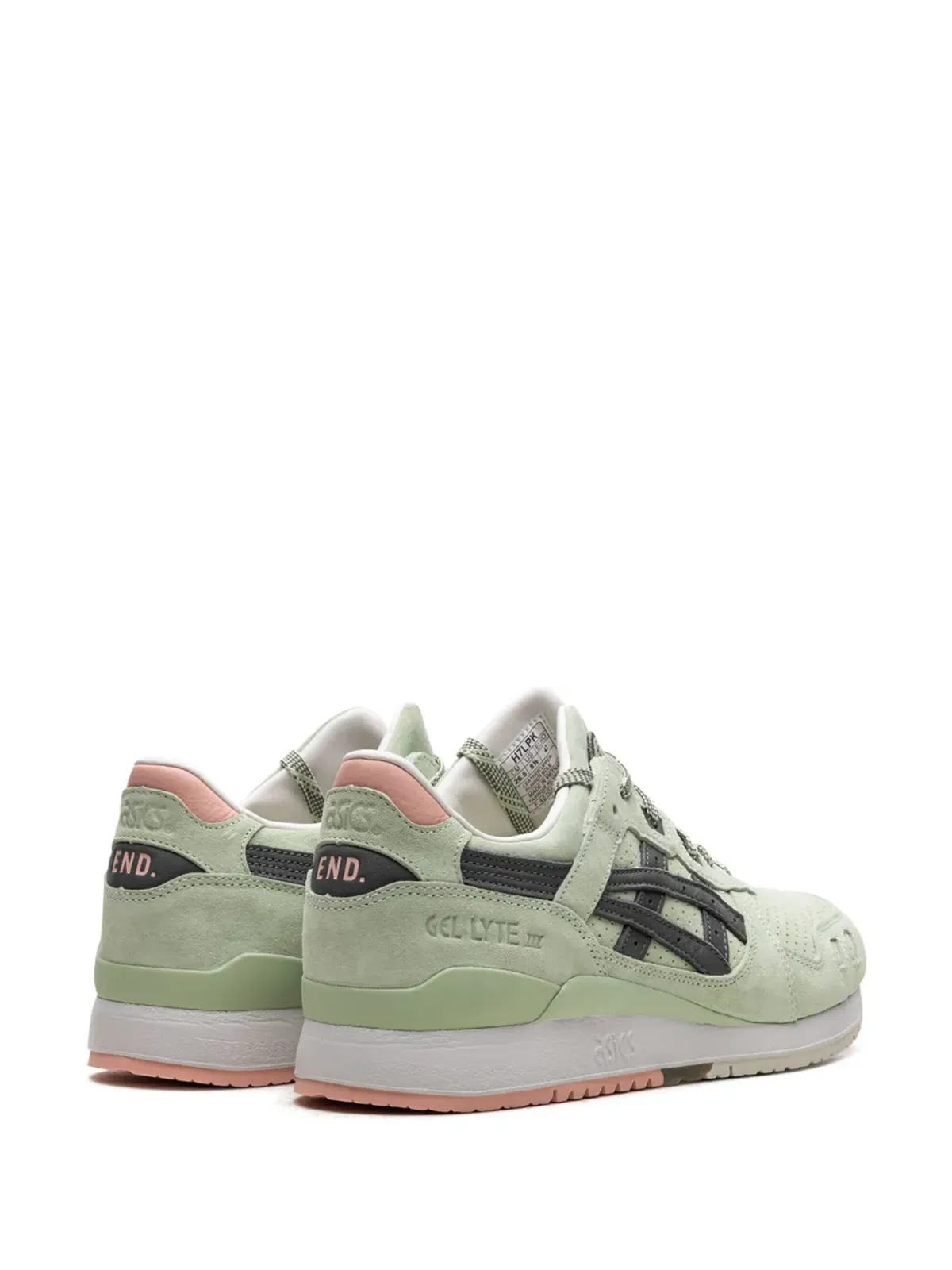 ASICS x END. GEL-LYTE III "Wasabi" sneakers - 画像3