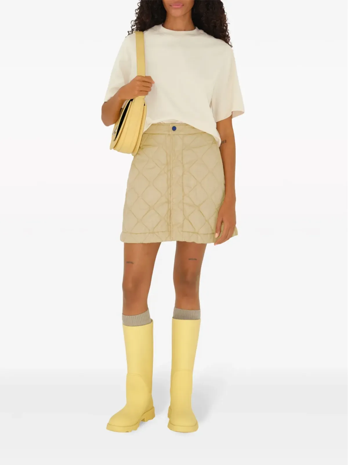 Burberry EKD コットンTシャツ - ネュートラルカラー - 画像2