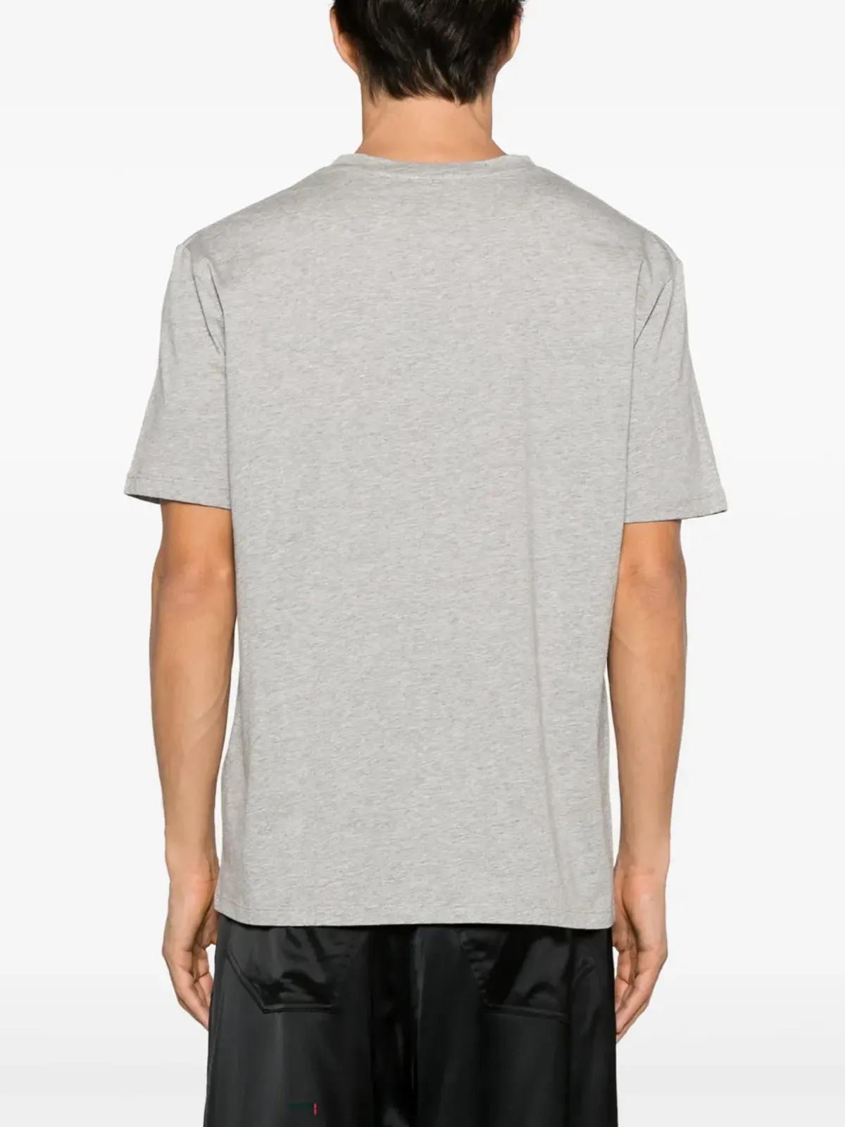 Balmain ロゴパッチ メランジュ Tシャツ - グレー - 画像4