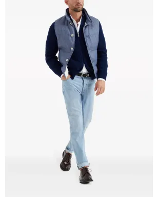 Brunello Cucinelli スプレッドカラーコットンシャツ - ホワイト - サムネイル2