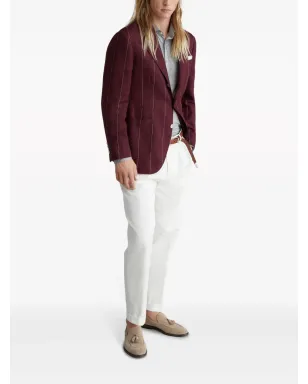 Brunello Cucinelli シルクコットン混紡 ボタンアップシャツ - グレー - サムネイル2