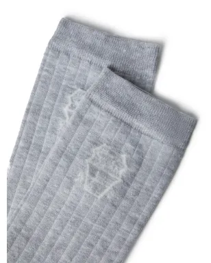 Brunello Cucinelli インターシャロゴ入りニットソックス - サムネイル2