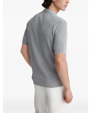Brunello Cucinelli リブ編みポロジャンパー - サムネイル3