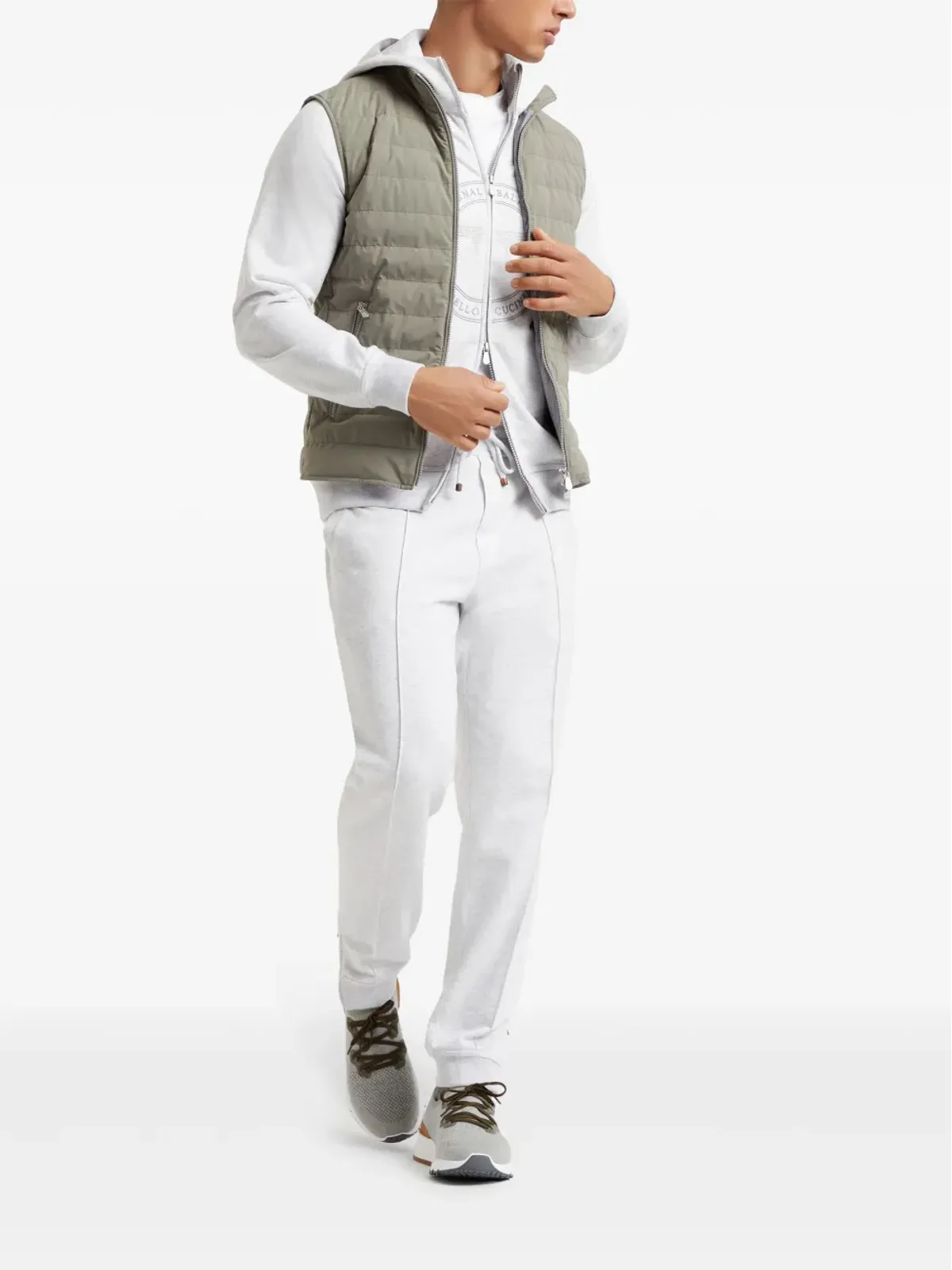Brunello Cucinelli ショートスリーブ クルーネック Tシャツ - ホワイト - 画像2