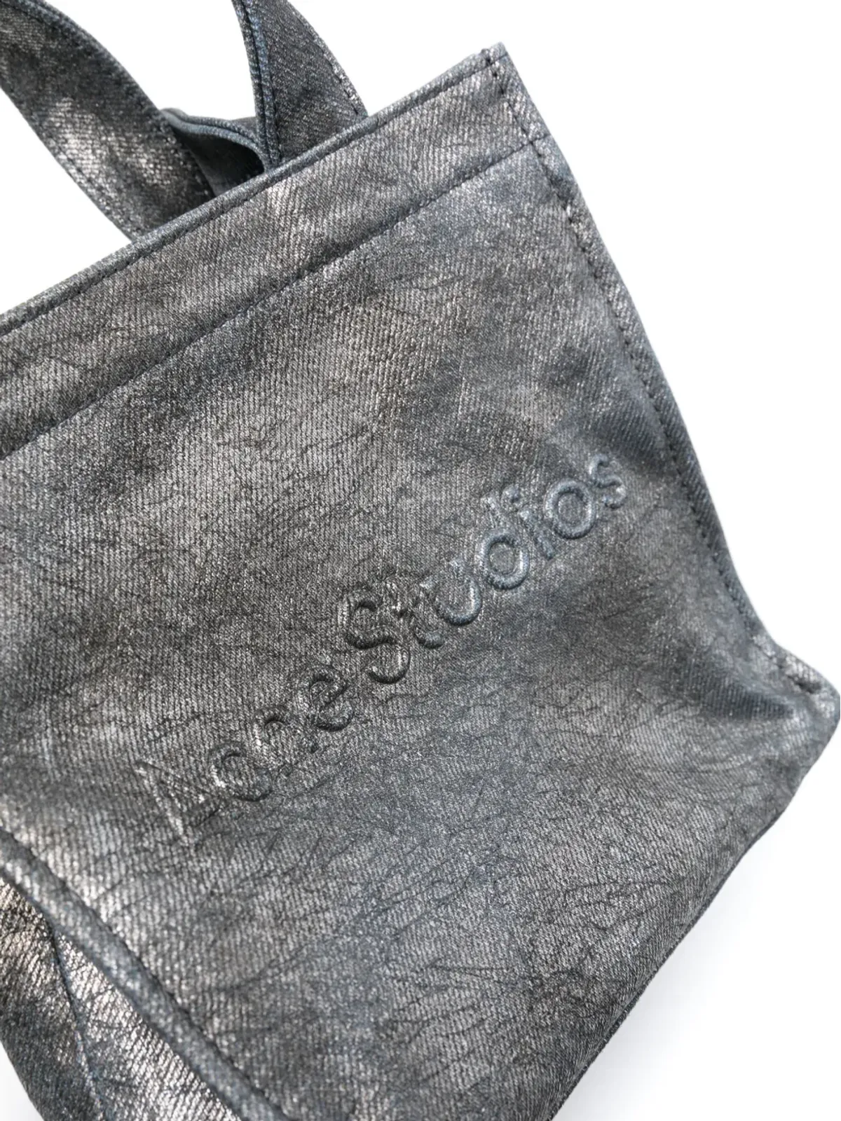 Acne Studios ミニ ロゴ トートバッグ - 画像4
