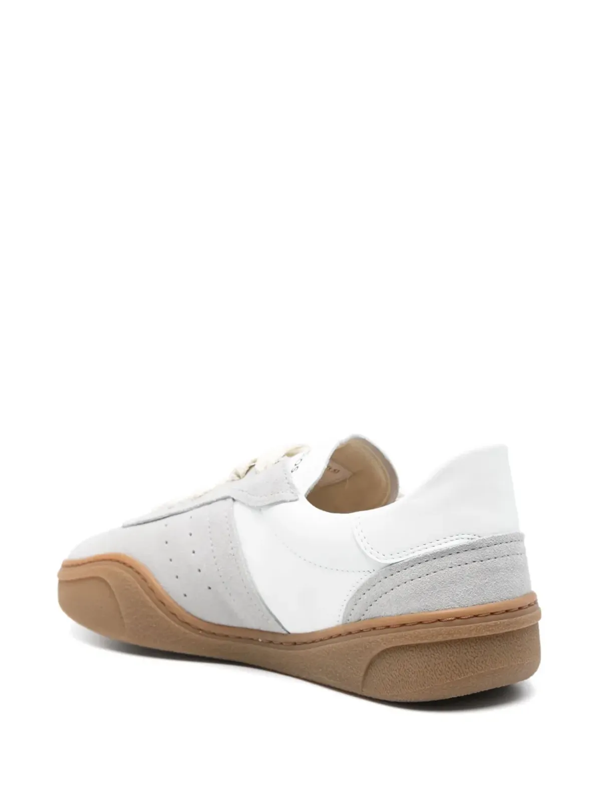 Acne Studios パネルデザイン レザースニーカー - 画像3