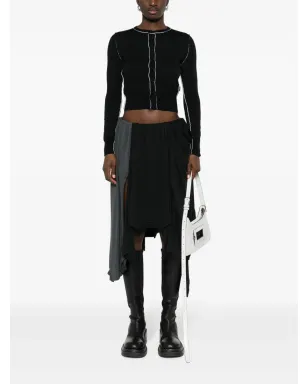 Acne Studios Tシャツパッチワークスカート - サムネイル2