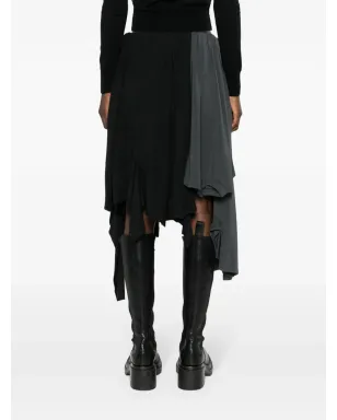 Acne Studios Tシャツパッチワークスカート - サムネイル4