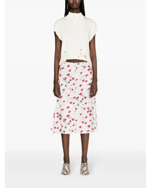 Marni クロップド ダメージ加工のジャンパー - サムネイル2