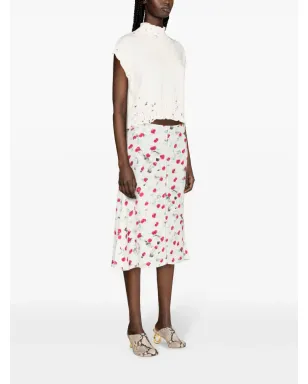 Marni クロップド ダメージ加工のジャンパー - サムネイル4