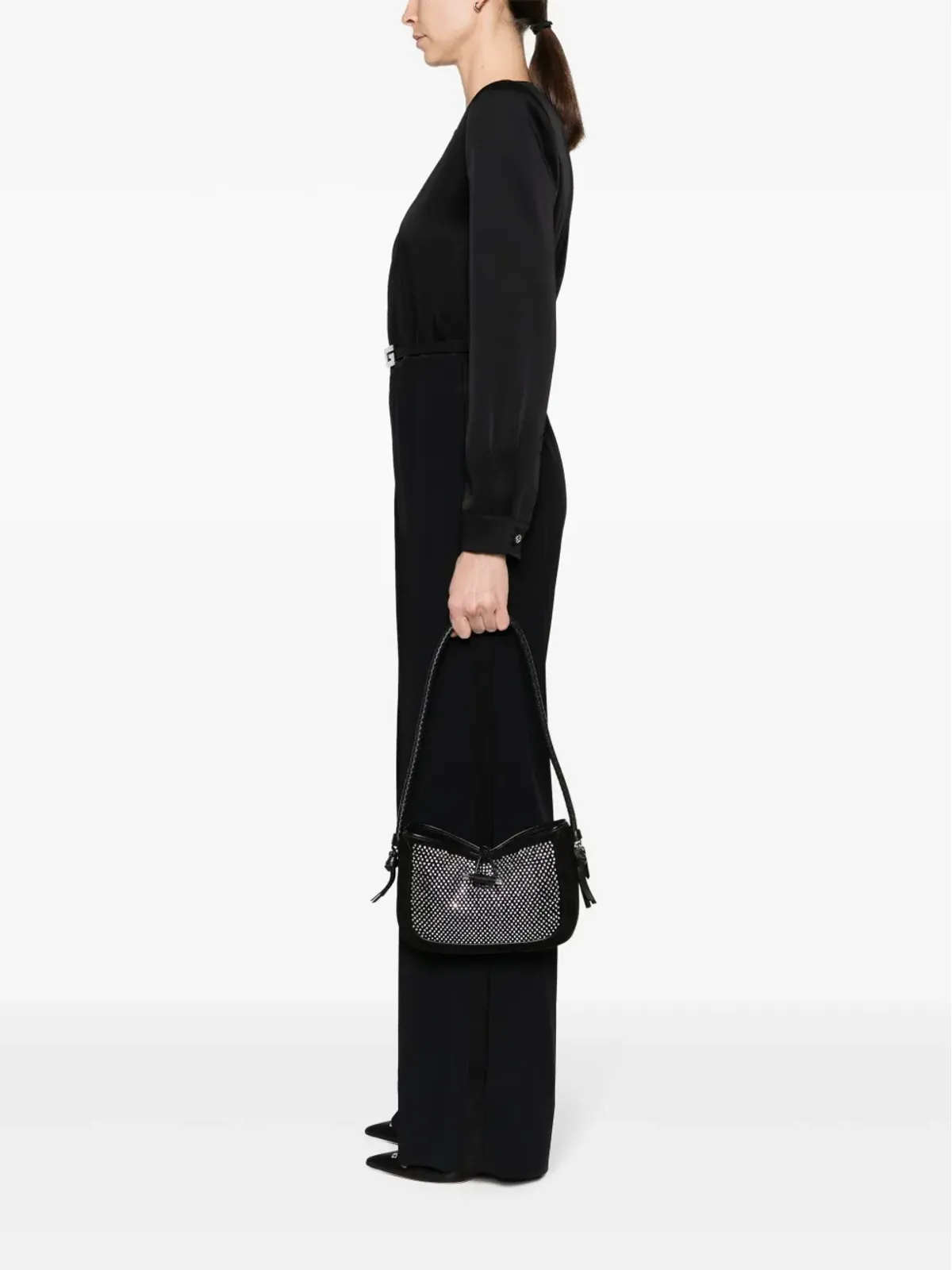 ISABEL MARANT Vigo スエード ショルダーバッグ - ブラック - 画像2