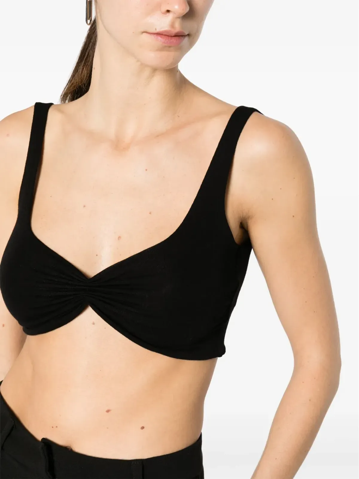 MANURÍ Nina bralette - Black - 画像5