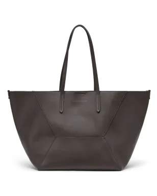 Brunello Cucinelli BC Duo レザートートバッグ - ブラウン - サムネイル1