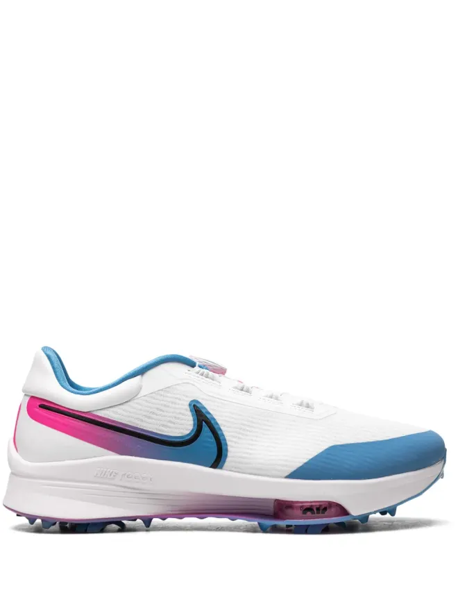 Nike Nike エア ズーム インフィニティ ツアー NEXT% ボア ワイド ホワイト/オーロラブルー/ピンクブラスト スニーカーの商品画像