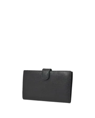 CHANEL ビンテージ 1997 CC-embossed レザー ウォレット - ブラック - サムネイル2