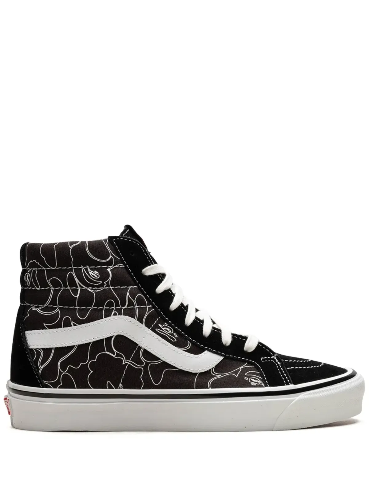 Vans SK8-Hi DX「BAPE」スニーカー - ブラック - 画像1