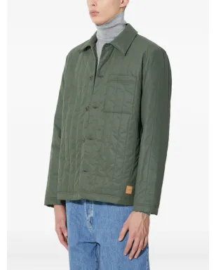 A.P.C. キルテッドパネルドジャケット グリーン - サムネイル3
