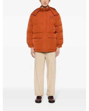 Maison Kitsuné Chillax Foxモチーフ パディッドコート - オレンジ - サムネイル2