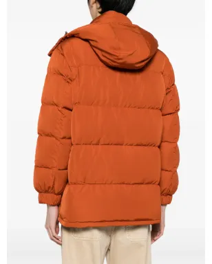 Maison Kitsuné Chillax Foxモチーフ パディッドコート - オレンジ - サムネイル4