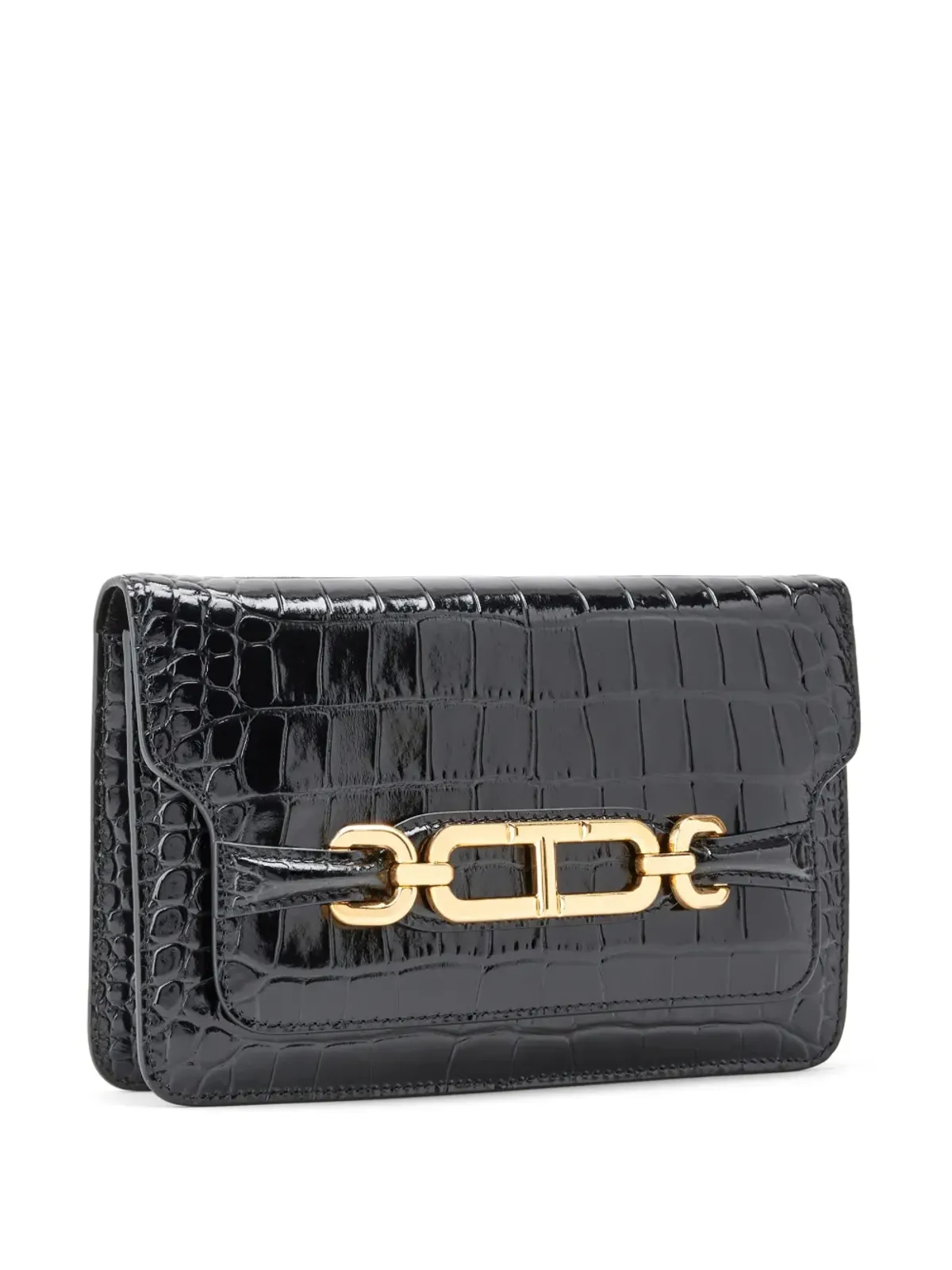 TOM FORD Whitney クロコダイルエフェクト ショルダーバッグ - 画像3