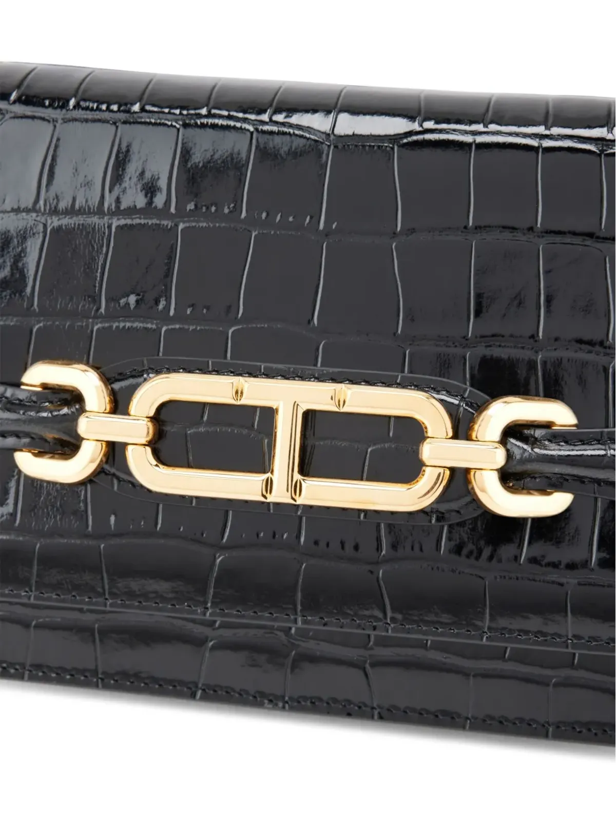 TOM FORD Whitney クロコダイルエフェクト ショルダーバッグ - 画像4