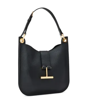 TOM FORD 小さめの Tara レザー トートバッグ - ブラック - サムネイル3