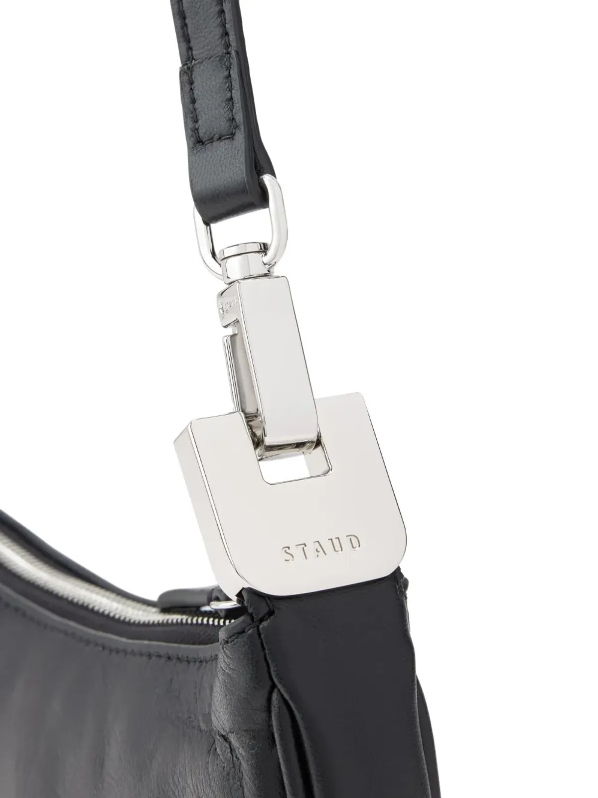 STAUD Walker レザー クロスボディバッグ - 画像4