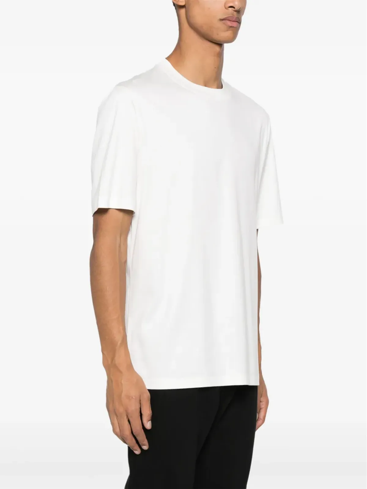 Brunello Cucinelli クルーネック コットン Tシャツ - ホワイト - 画像3
