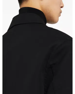 Jil Sander ノッチドラペル付き シングルブレスト コート - ブラック - サムネイル4