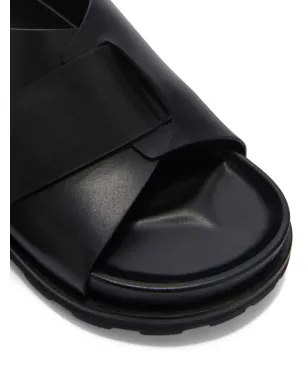 Jil Sander プラットフォーム レザー サンダル - サムネイル5