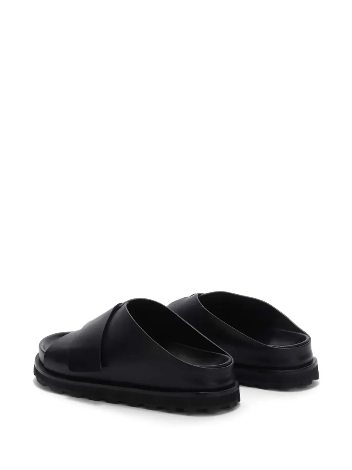 Jil Sander プラットフォーム レザー サンダル - 画像3