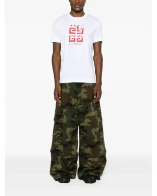 Givenchy 4Gプリント コットン Tシャツ - ホワイト - サムネイル2