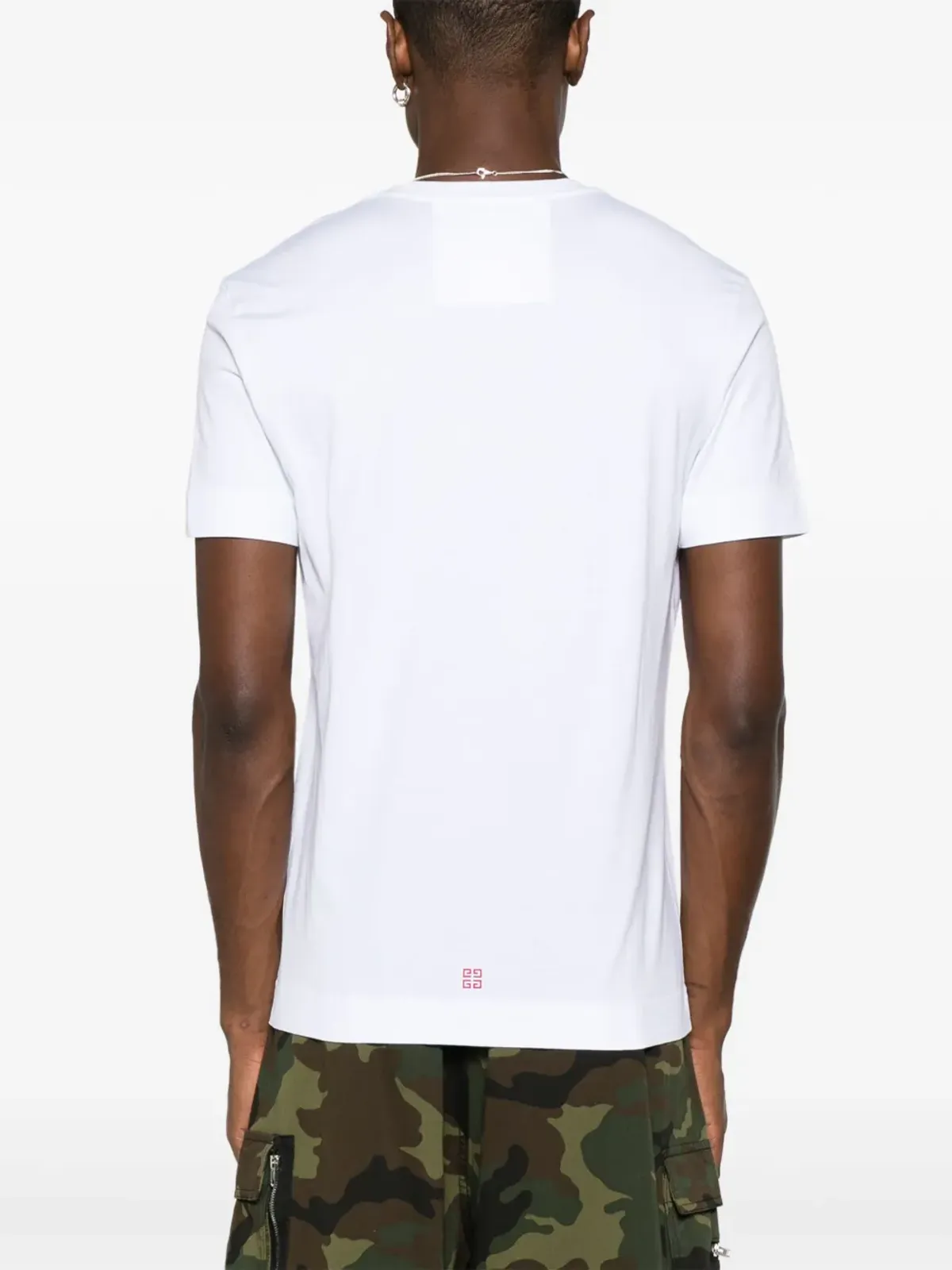 Givenchy 4Gプリント コットン Tシャツ - ホワイト - 画像4