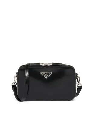 Prada ミニ Brique ブラッシュド クロスボディバッグ - サムネイル1