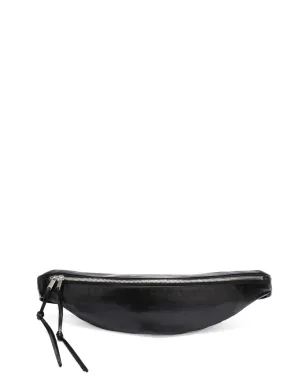 Jil Sander スムースグレインレザー ベルトバッグ ブラック - サムネイル1