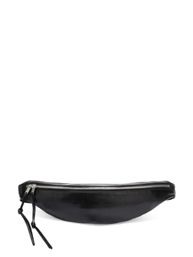 Jil Sander Jil Sander スムースグレインレザー ベルトバッグ ブラックの商品画像
