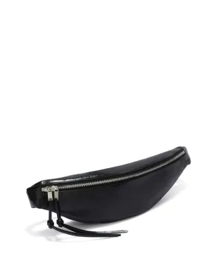 Jil Sander スムースグレインレザー ベルトバッグ ブラック - サムネイル3
