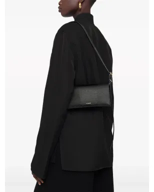 Jil Sander All-Day レザー クロスボディバッグ - ブラック - サムネイル2