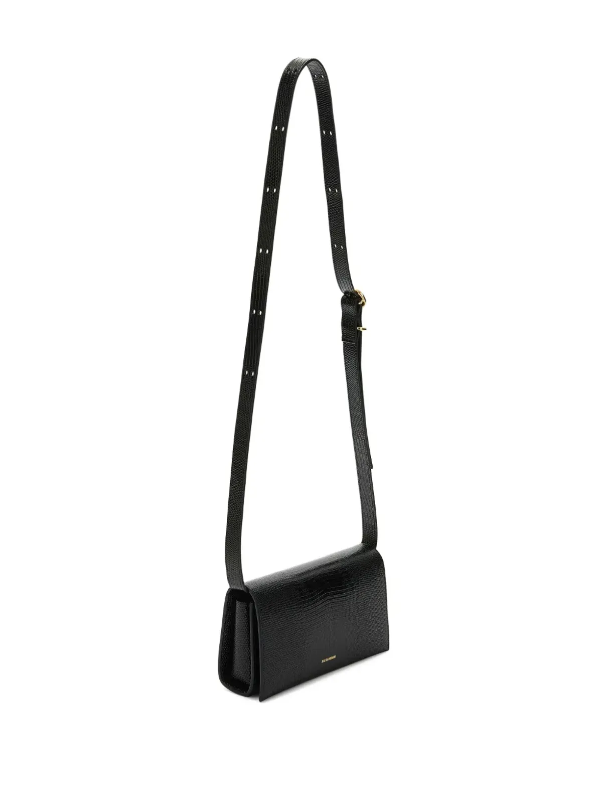 Jil Sander All-Day レザー クロスボディバッグ - ブラック - 画像3