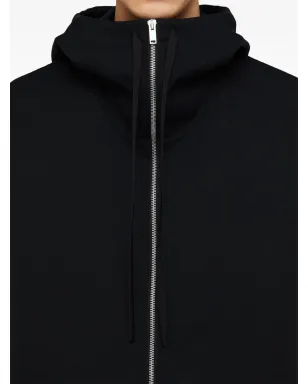 Jil Sander 長袖フード付きジャケット ブラック - サムネイル4