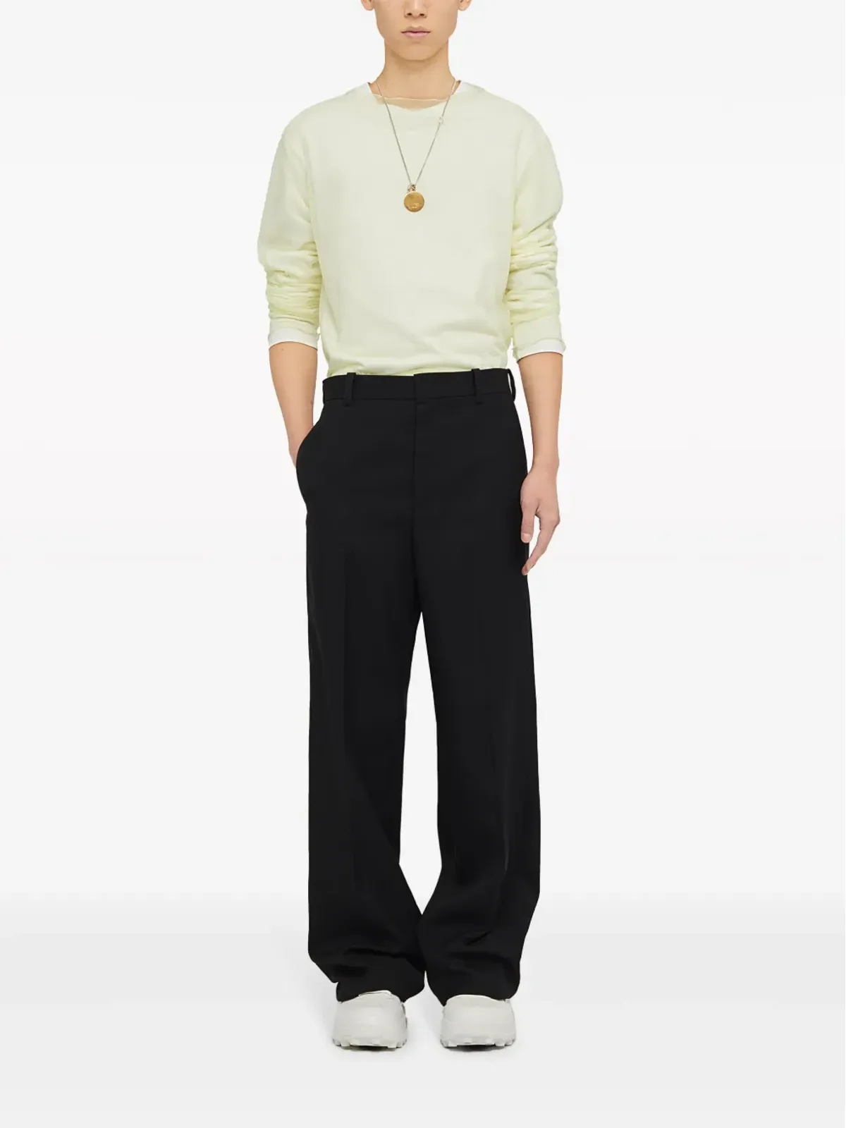 Jil Sander テーラード ウールパンツ - 画像2